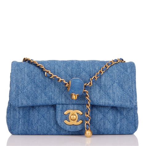 chanel denim mini|chanel denim mini flap bag.